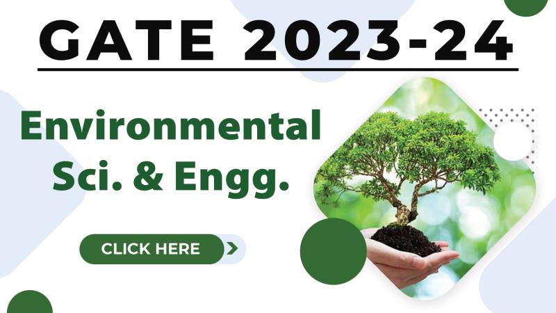 GATE Environmental Science and Engineering
