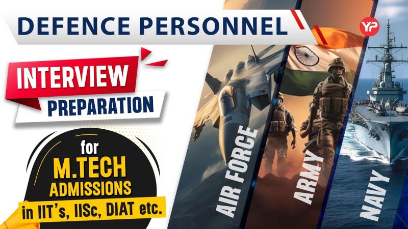 MTech for Defence Personnel in India