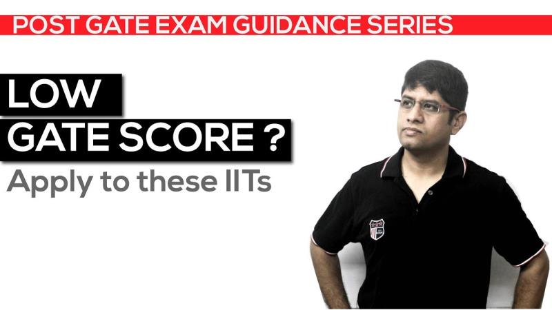Low Gate Score Apply to these IITs