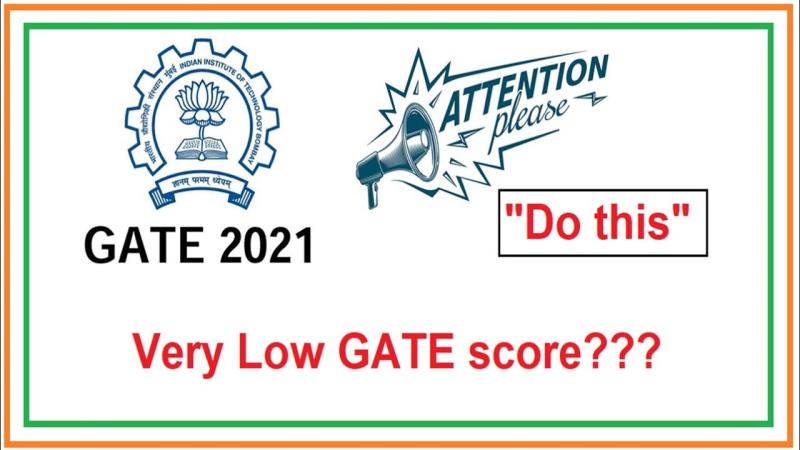 Post GATE Counselling 2021 Very Low GATE Score