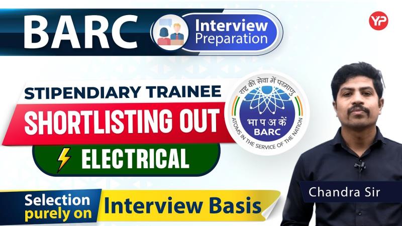 BARC Category-I Stipendiary Trainee Electrical Interview Preparation