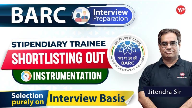 BARC Category-I Stipendiary Trainee E& I Interview Preparation