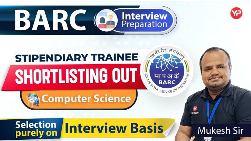 BARC Category-I Stipendiary Trainee CSE Interview Preparation