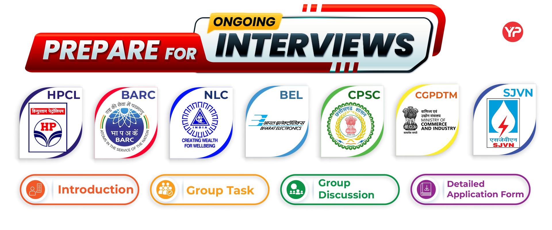 ongoing interviews