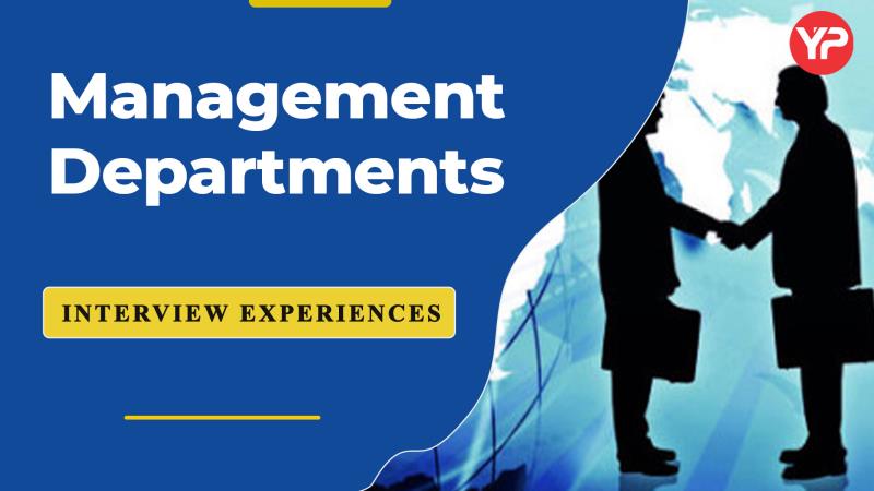 Management Departments Interview