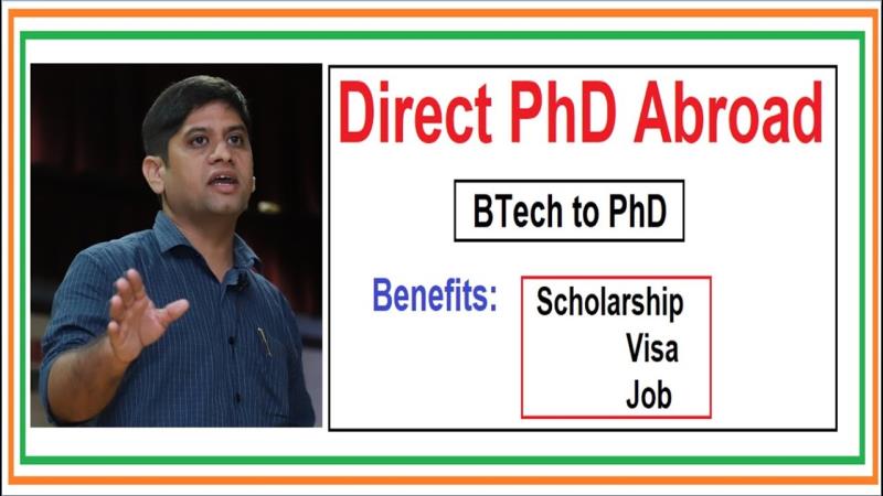 Benefits of doing Direct PhD after BTech in Foreign Universities