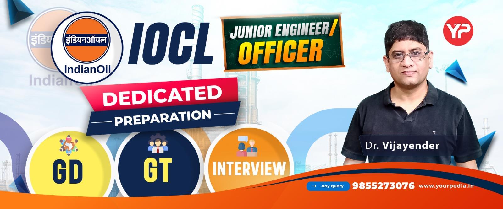 IOCL Junior Engineer Officer interview preparation