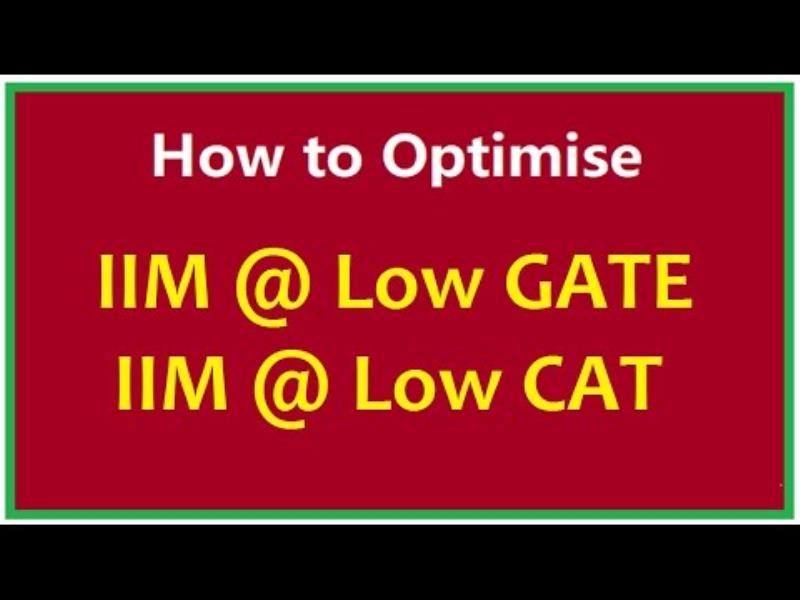 Most Optimum strategy to enter IIM's