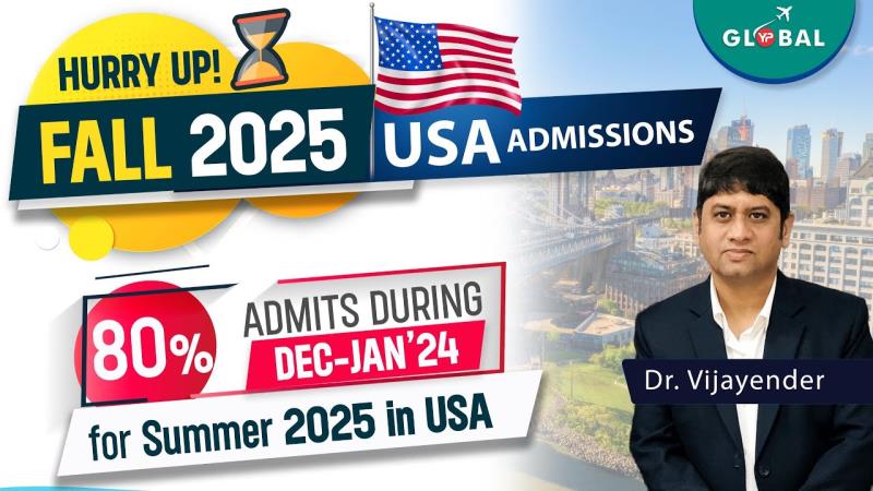 MS and PhD Opportunities in the USA for Fall 2025