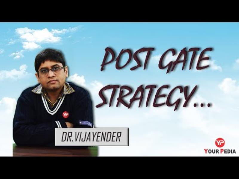 POST GATE COUNSELLING STRATEGY